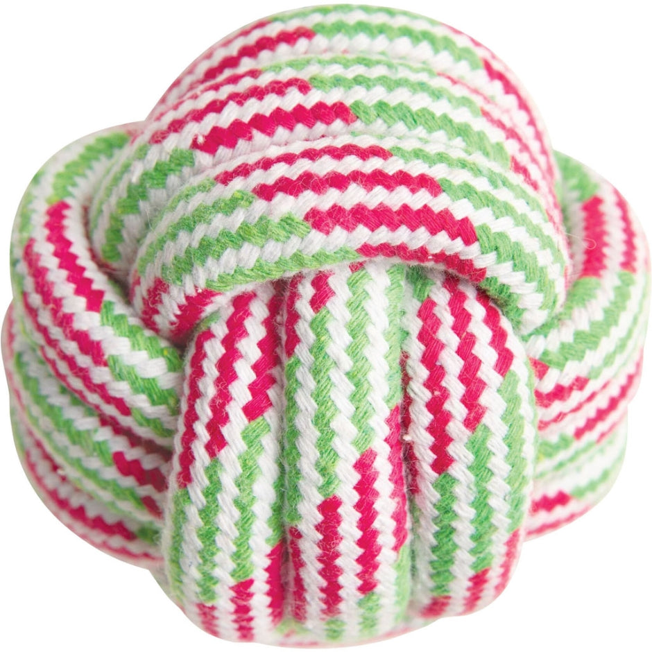 Snugarooz Knot Your Ball Dog Toy 3.5", Assorted Colors