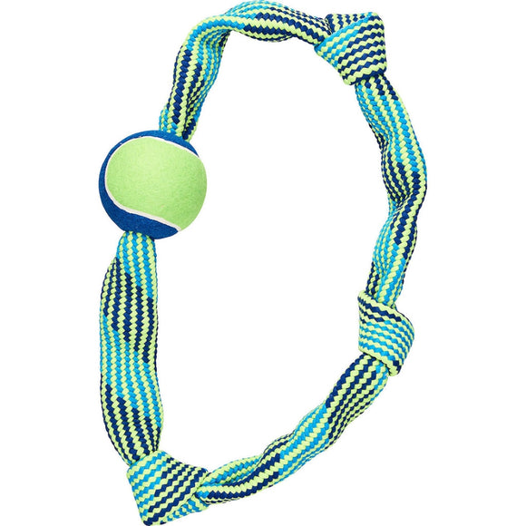 Ethical Dog-Colorful Rope Knot Ring- Assorted Xl/23 Inch