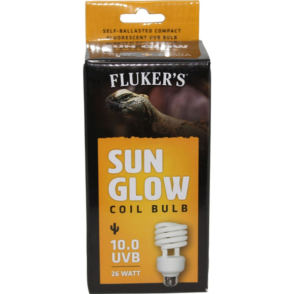 Sun Glow Coil Bulb Desert 10.0 UVB 26 watt
