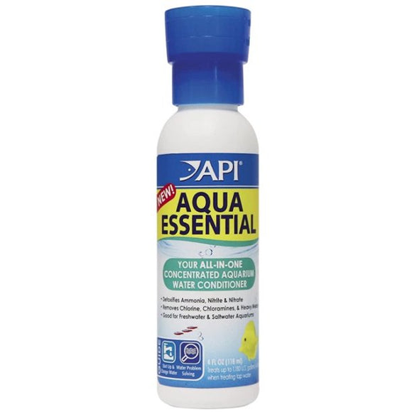 API Aqua Essential Water Conditioner  All-in-One Highly Concentrated Aquarium Formula  Instantly Removes Chlorines  Chloramines  Ammonia  Nitrites  Nitrates and Neutralizes Heavy Metal