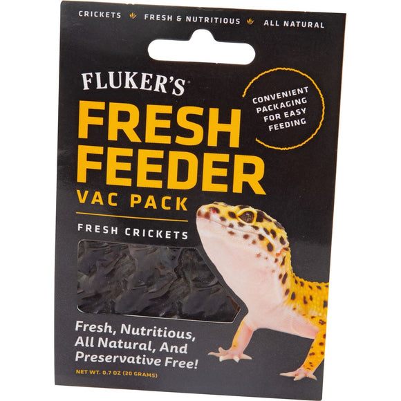 Flukers 78011 0.7 oz Fresh Feeder Vac Cricket for Pet