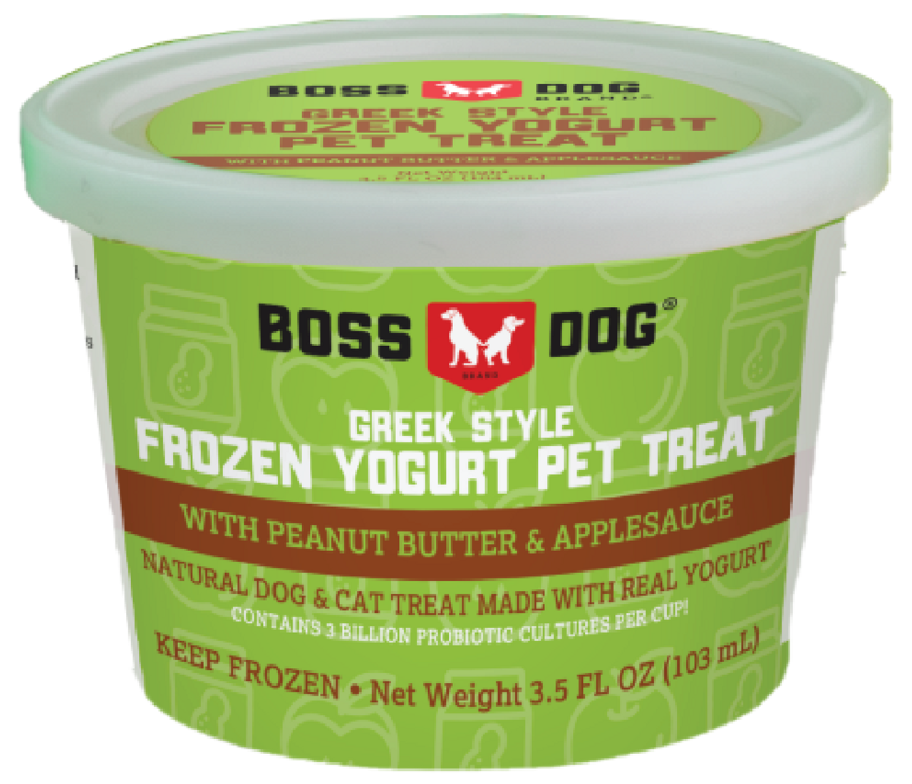 Boss Dog Yogurt Peanut Butter & Applesauce Dog Food 3.5oz