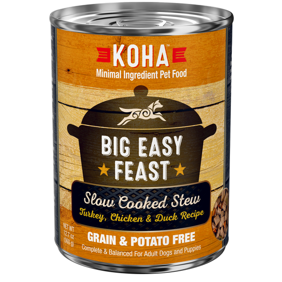 Koha Slow Cooked Stew for Dogs 12.7oz Big Easy Feast