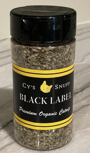 Cy's Snuff Black Label Premium Organic Catnip .60 oz