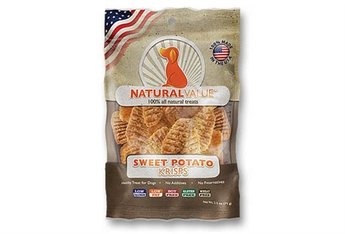 Loving Pets Products LP08009 2.5 oz Sweet Potato Krisps
