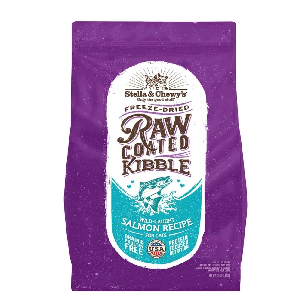 Stella and Chewy's Raw Coated Kibble Grain Free 10lb Salmon