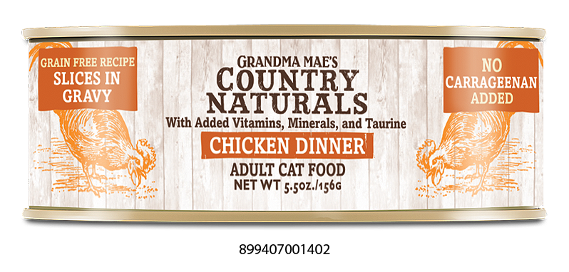 Gramma Mae's Grain Free 5.5 Oz Chicken Dinner