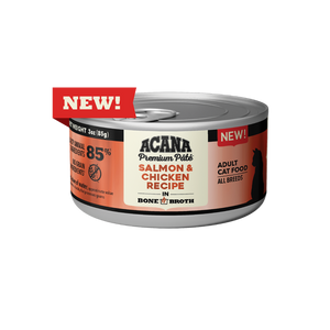 Acana Premium Pate 3oz Canned Cat Food Salmon and Chicken