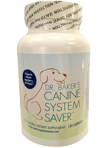 Dr. Baker's Canine System Saver for Dogs Cats and Small Animals 120ct