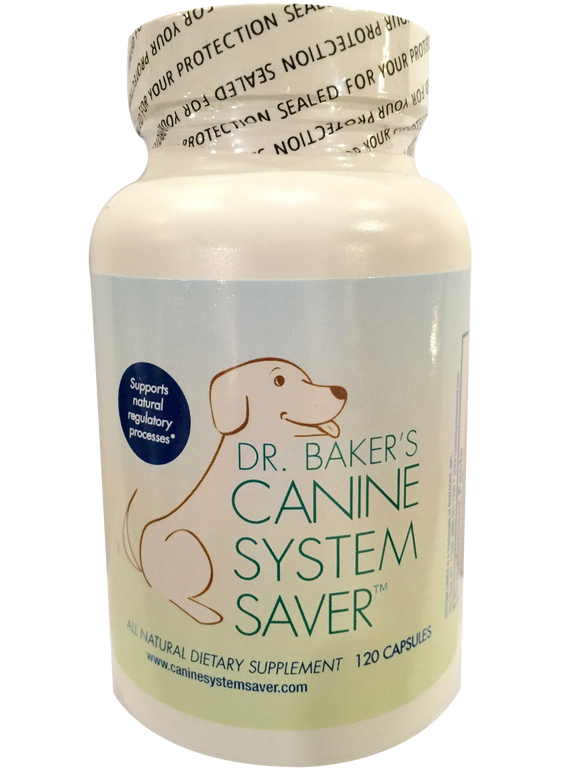 Dr. Baker's Canine System Saver for Dogs Cats and Small Animals 120ct