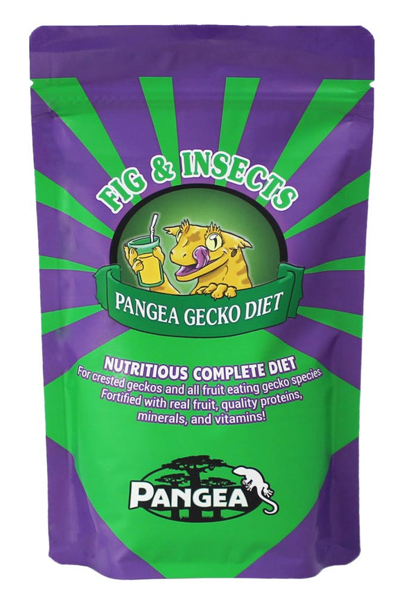 Pangea Fruit Mix Crested Gecko Diet Fig & Insects  8oz