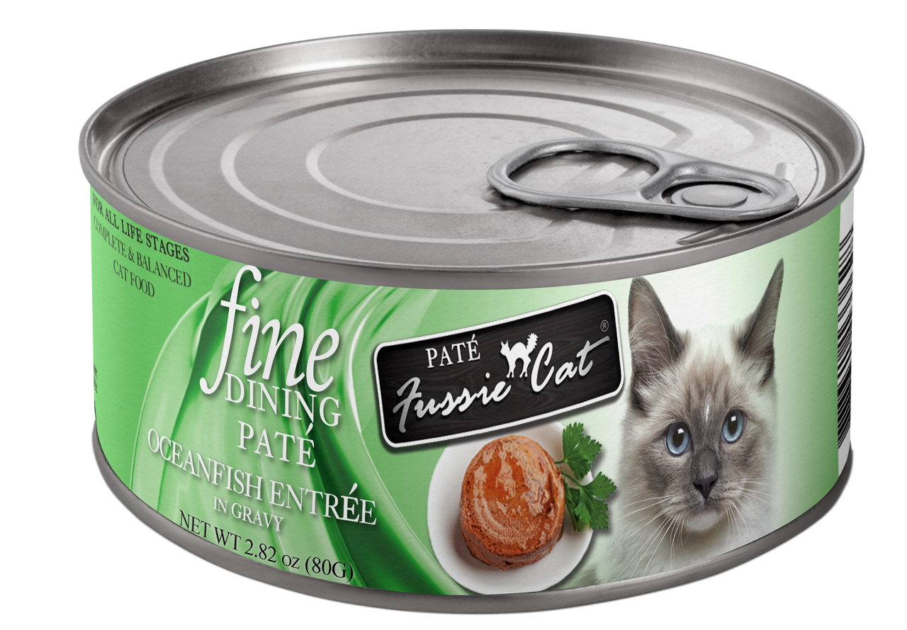 Fussie Cat Fine Dining Pate Oceanfish Entrée 2.82oz