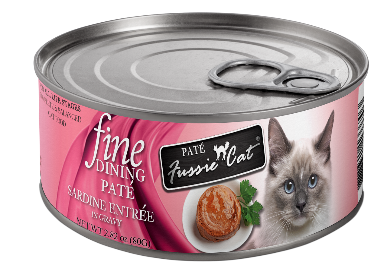 Fussie Cat Fine Dining Pate Sardine Entrée 2.82oz