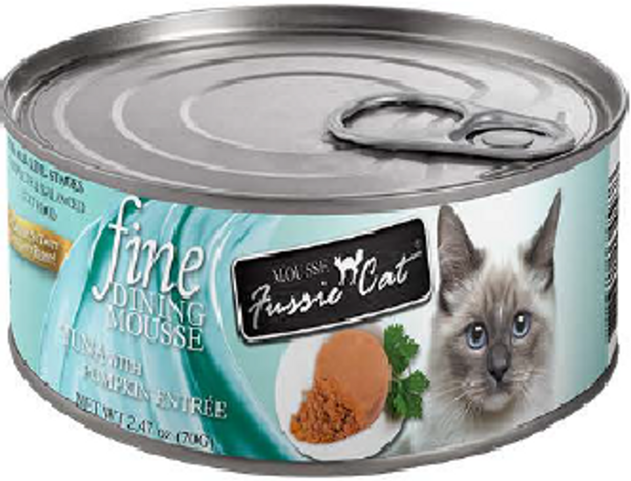 Fussie Cat Fine Dining Mousse Tuna with Pumpkin Entrée 2.47oz