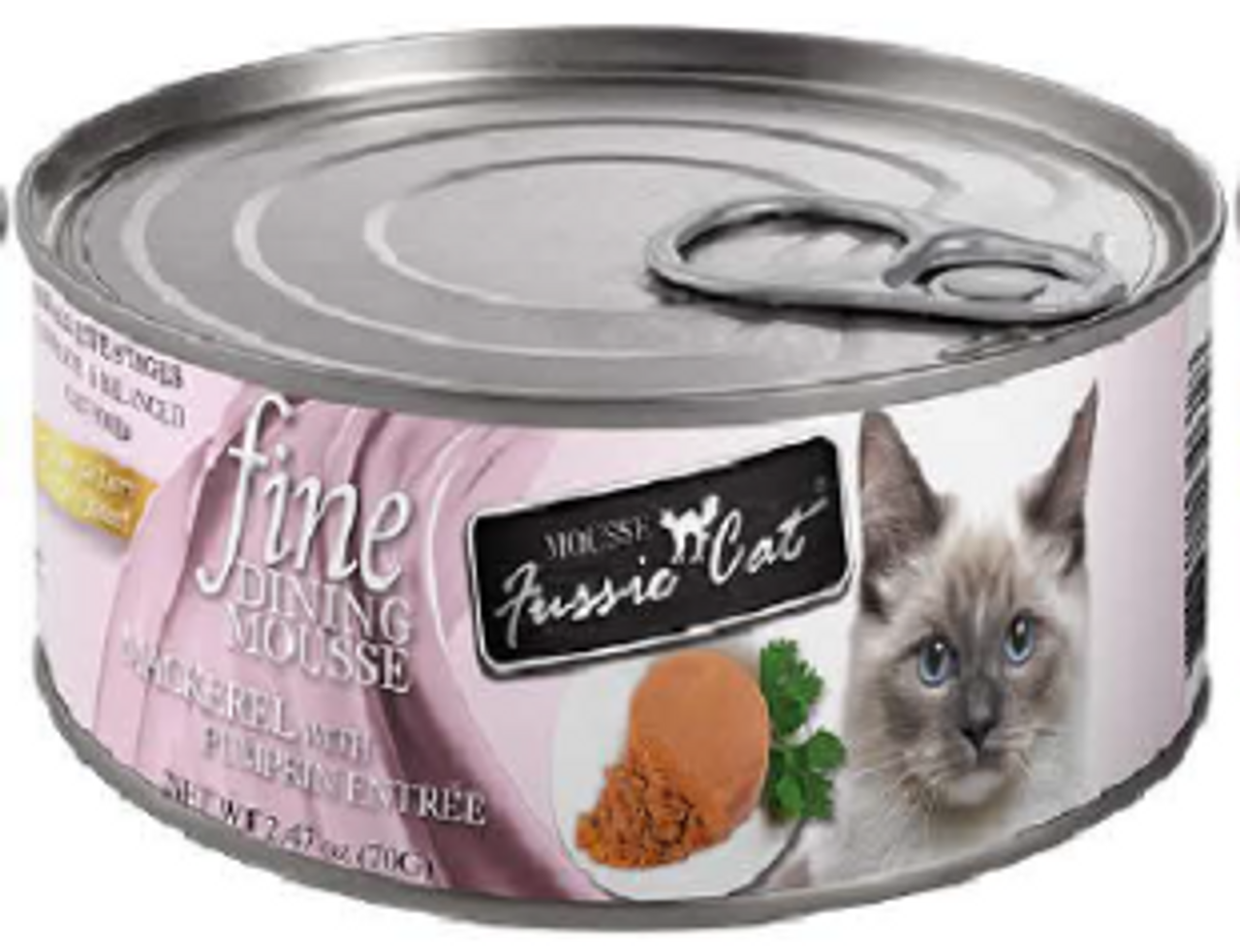 Fussie Cat Fine Dining Mousse Mackerel with Pumpkin Entrée 2.47oz