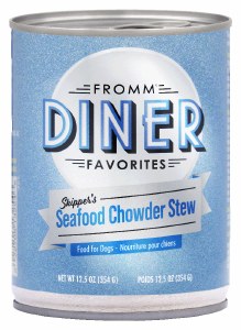 Fromm Diner Seafood Chowder 12.5 oz Dog Food Can