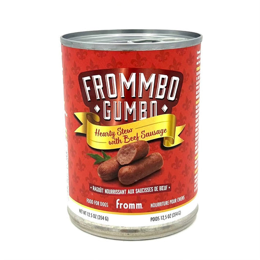 Fromm Frommbo Gumbo Hearty Stew with Beef Sausage 12.5 oz