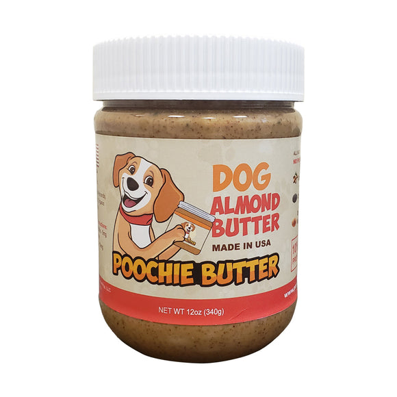 Poochie Butter Dog Almond Butter 12oz
