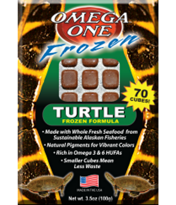 Omega One Frozen Turtle Formula Food 3.5 oz