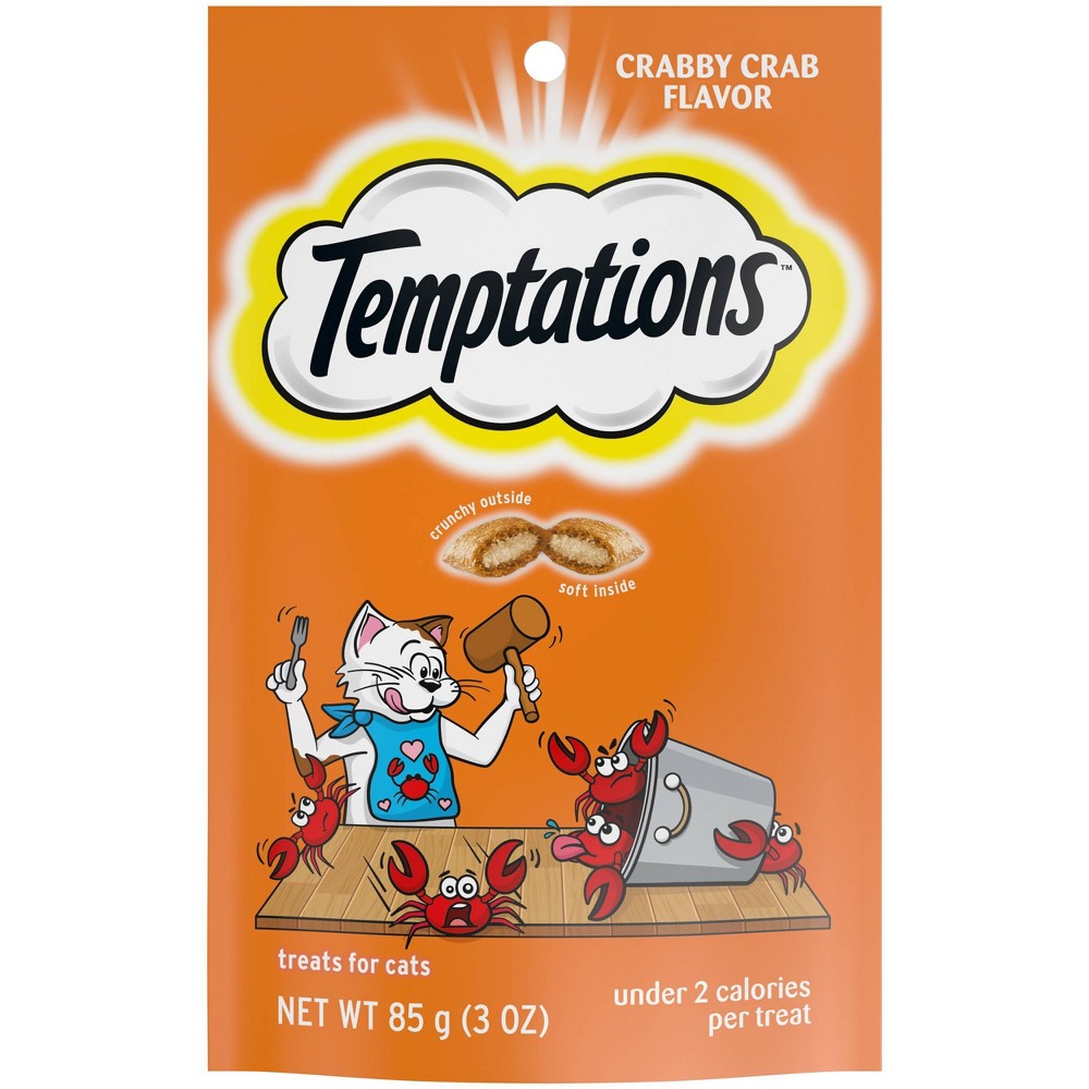 Temptations Crabby Crab Cat Treats - 3oz