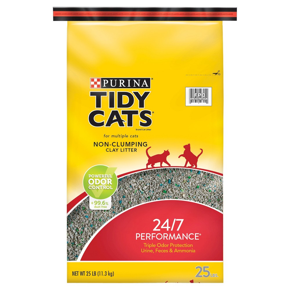 Purina Tidy Cats Non-Clumping 24/7 Performance Multiple Cats Litter 20lb bag