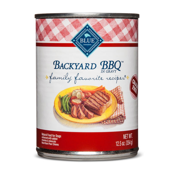 Blue Family Favorite Recipes Backyard BBQ For Adult Dogs