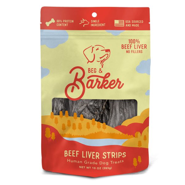 Beg Barker Freeze Dried Strips 10oz Beef