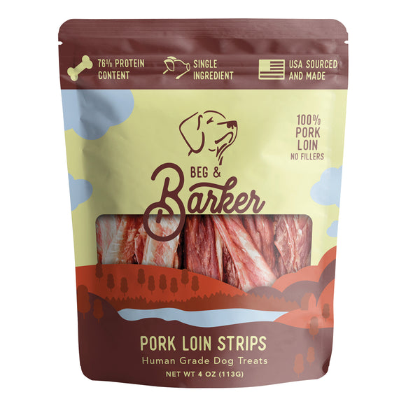 Beg Barker Freeze Dried Strips 4oz Pork