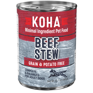 Koha Grain Free Stew for Dogs 12.7oz Beef
