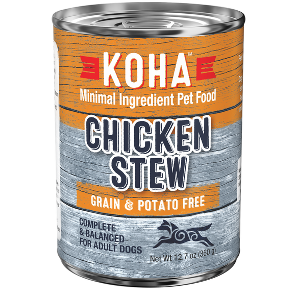 Koha Grain Free Stew for Dogs 12.7oz Chicken