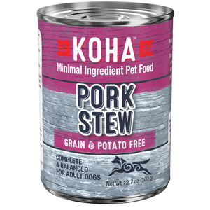 Koha Grain Free Stew for Dogs 12.7oz Pork