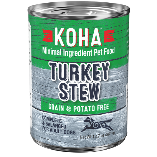 Koha Grain Free Stew for Dogs 12.7oz Turkey