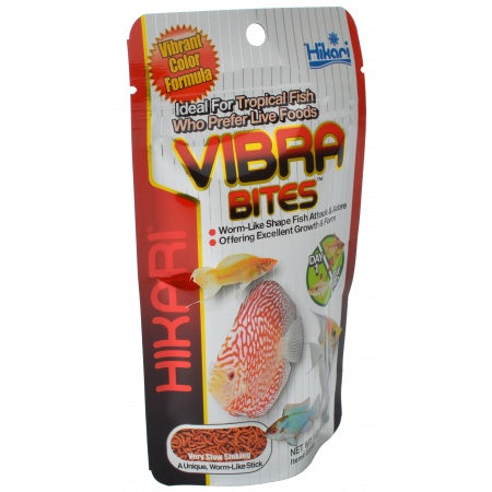 Hikari HK22206 1.23 oz Vibra Bites Tropical Fish Food