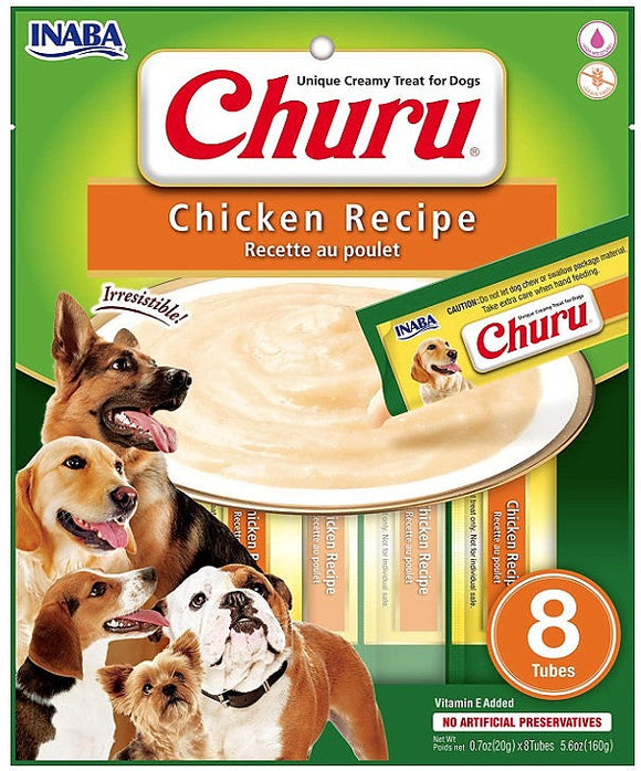 Inaba Churu Chicken Recipe Creamy Treat for Dog 1.4oz Pouch