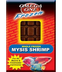 Omega One - Frozen - Mysis Shrimp Cube Pack 3.5oz