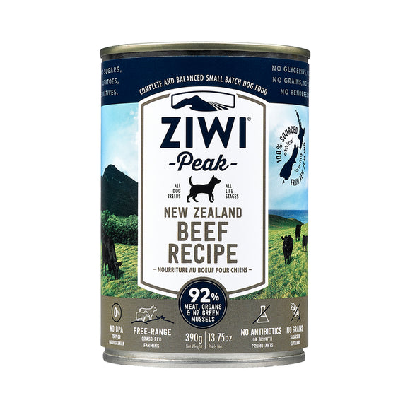 Ziwipeak Daily Dog Cuisine Beef Cans, 390 G, Pack Of 12
