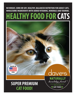 Daves 3.5 lb Naturally Healthy Adult Dry Cat