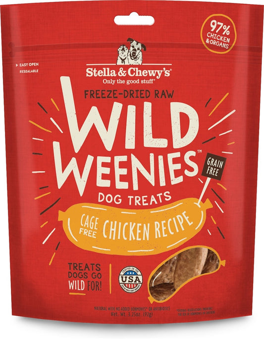 Stella & Chewy's Chicken Wild Weenies Freeze-Dried Dog Treats, 11.5 oz.