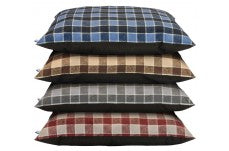 Dallas Cozy Pet Kennel Bed Plaid Assorted 27x36 Inch