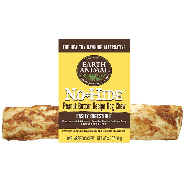 Earth Animal 11 in. No Hide Chews Peanut Butter