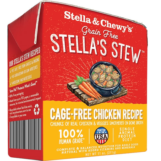 Stella & Chewy's Dog Stew Cage Free Chicken Wet Food 11oz