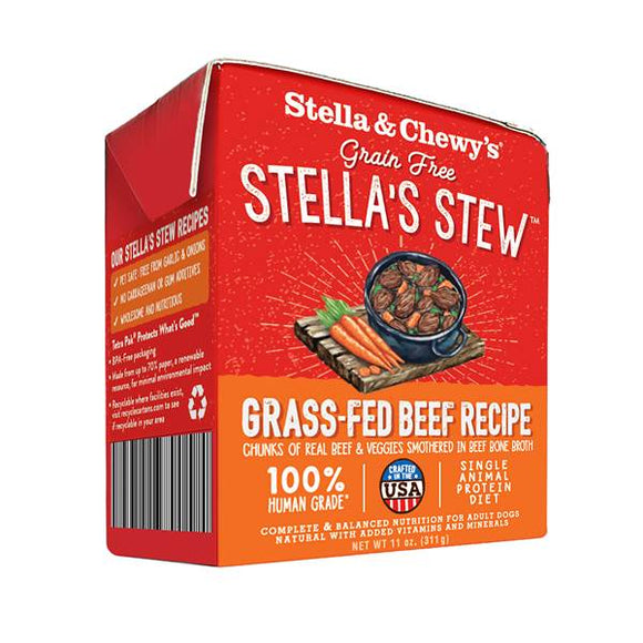 Stella & Chewy's 11 oz Grass Fed Beef Stew Dog Food