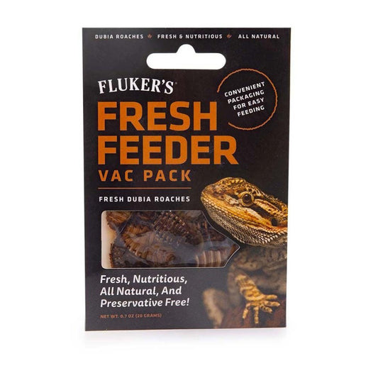Fluker Labs 091197780127 0.7 oz Fresh Feeder Vac Pack Reptile Dubia Roaches Food