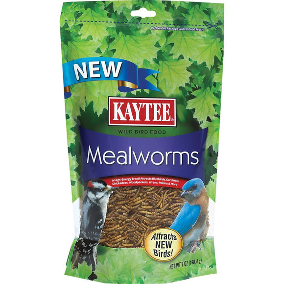 Kaytee Mealworms Wild Bird Feed  7 oz