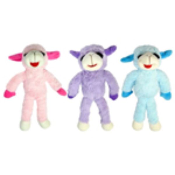 Pet Envy 7 in.  Floppy Lamb Chop Dog Toy