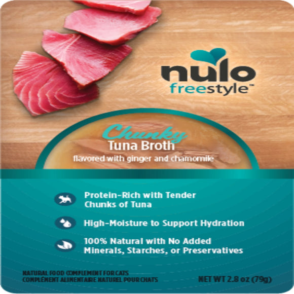 Nulo 2.8 oz Freestyle Cat Chunk Grain Free Tuna