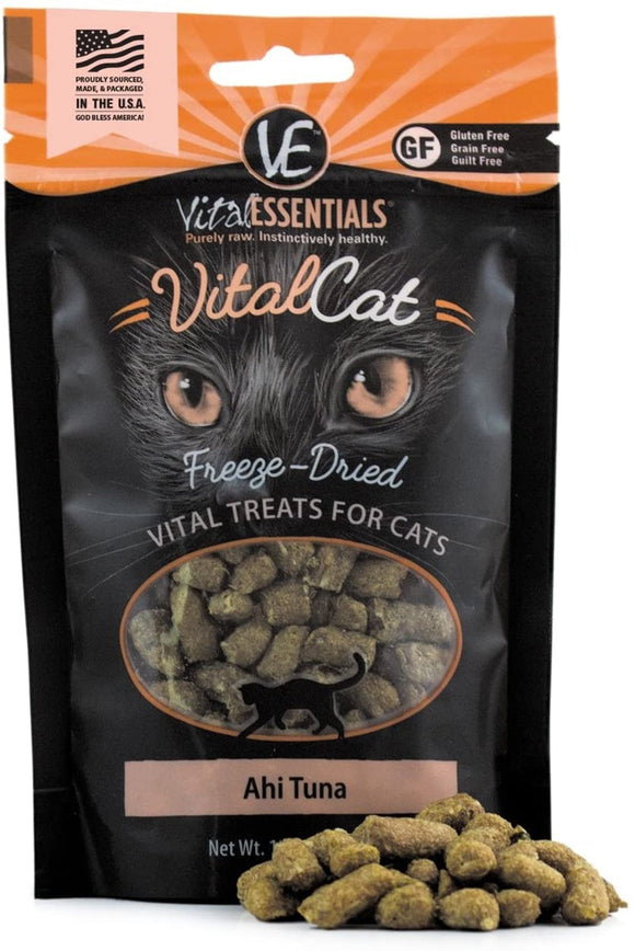 Vital Essentials 1.1 oz Freeze Dried Ahi Tuna Cat Treat