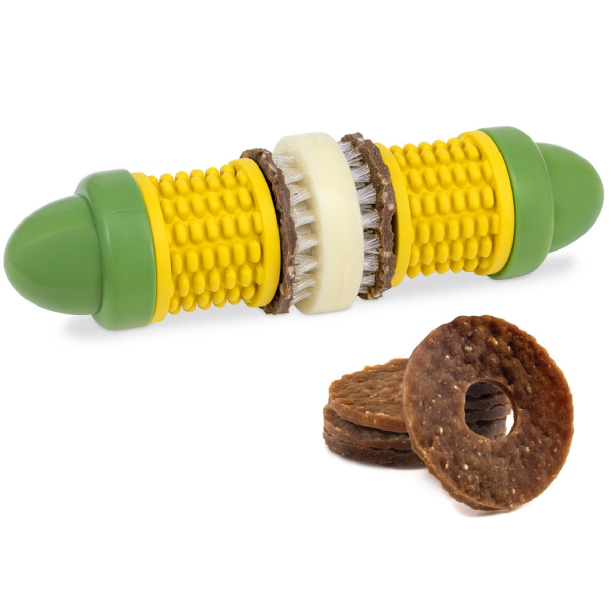 PetSafe Busy Buddy Cravin Corncob Treat Holding Dog Toy - Small & Medium