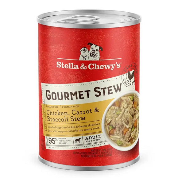 Stella and Chewy's 12.5 oz Gourmet Stew Chicken Carrot & Broccoli Dog Food