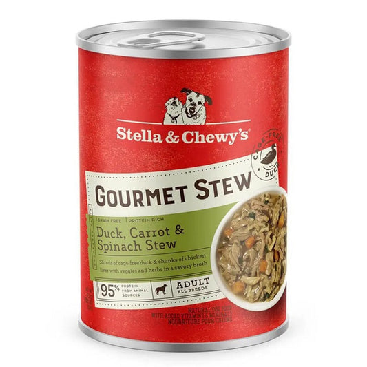 Stella and Chewy's 12.5 oz Carrot & Spinach Dog Gourmet Stew Duck